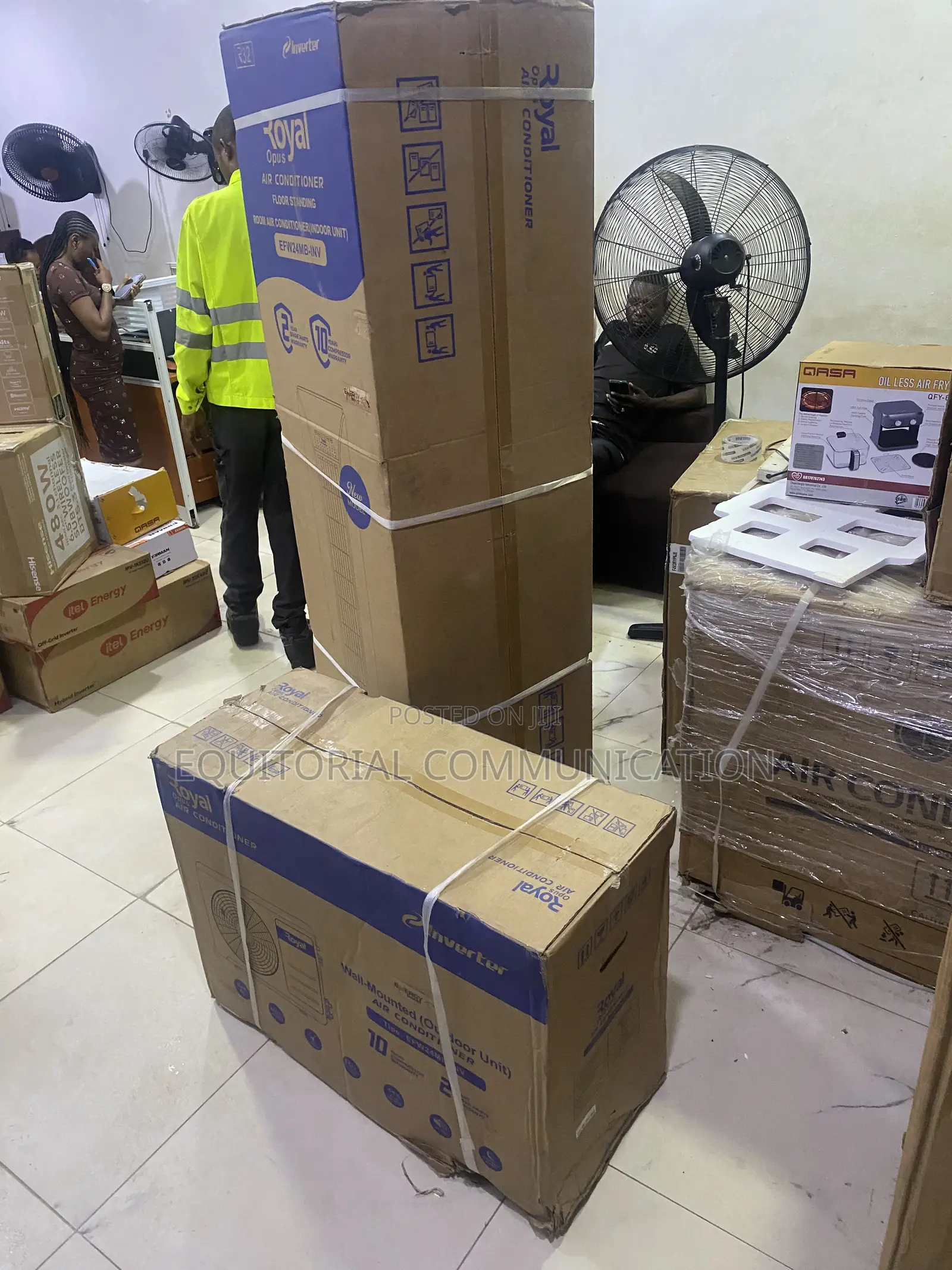 Royal 3HP Commercial Floor AC With Inverter Technology