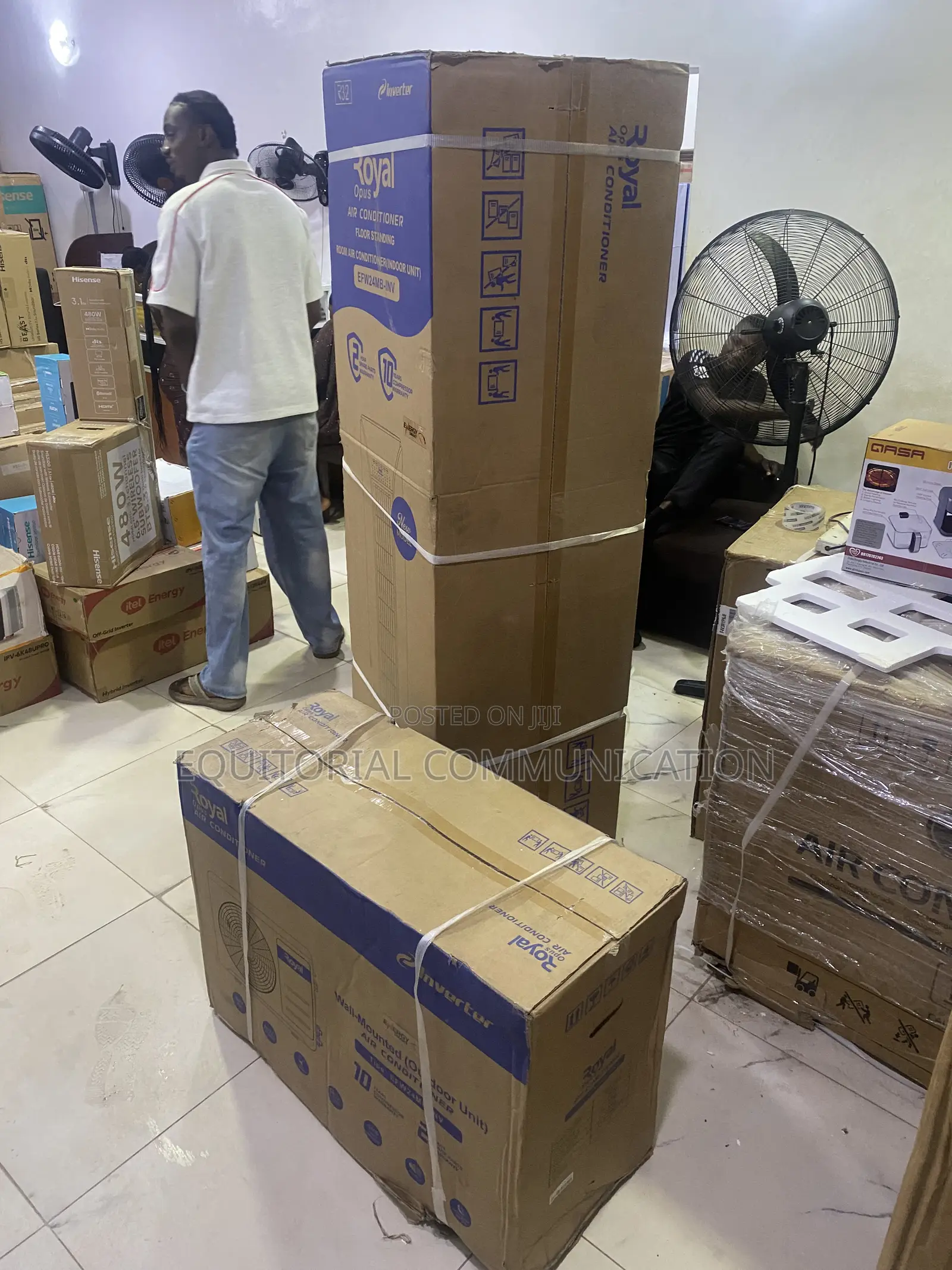 Royal EFW24MB-INV Powerful 3HP Standing Air Conditioner