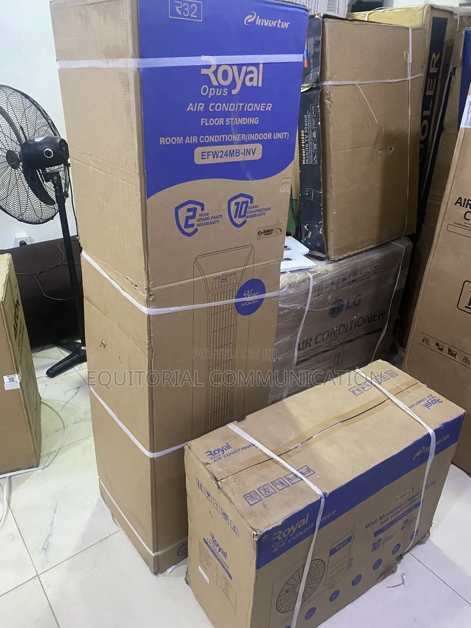 Royal EFW24MB-INV Heavy-Duty 3HP Floor AC