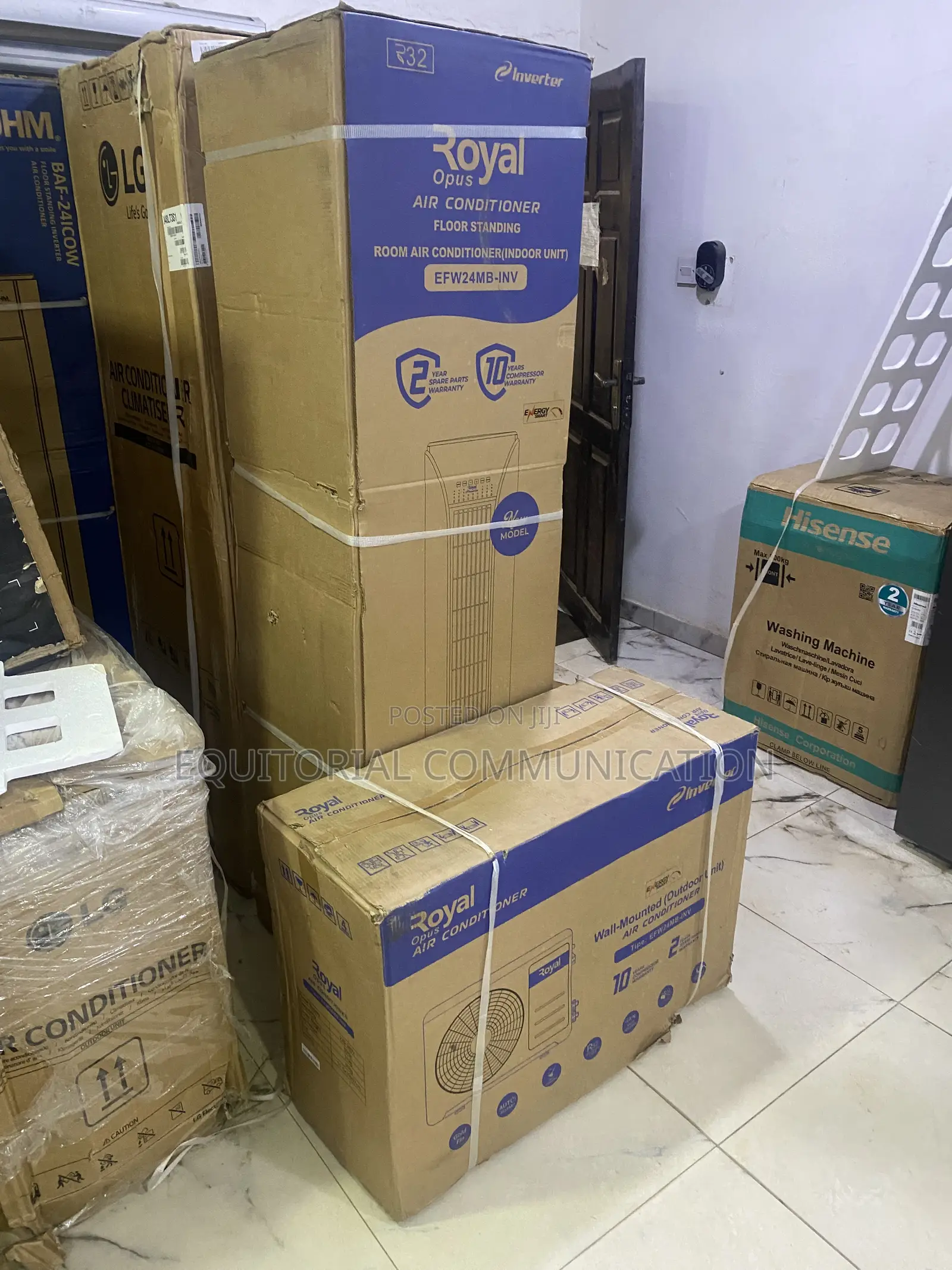 Royal EFW24MB-INV Heavy-Duty 3HP Floor AC
