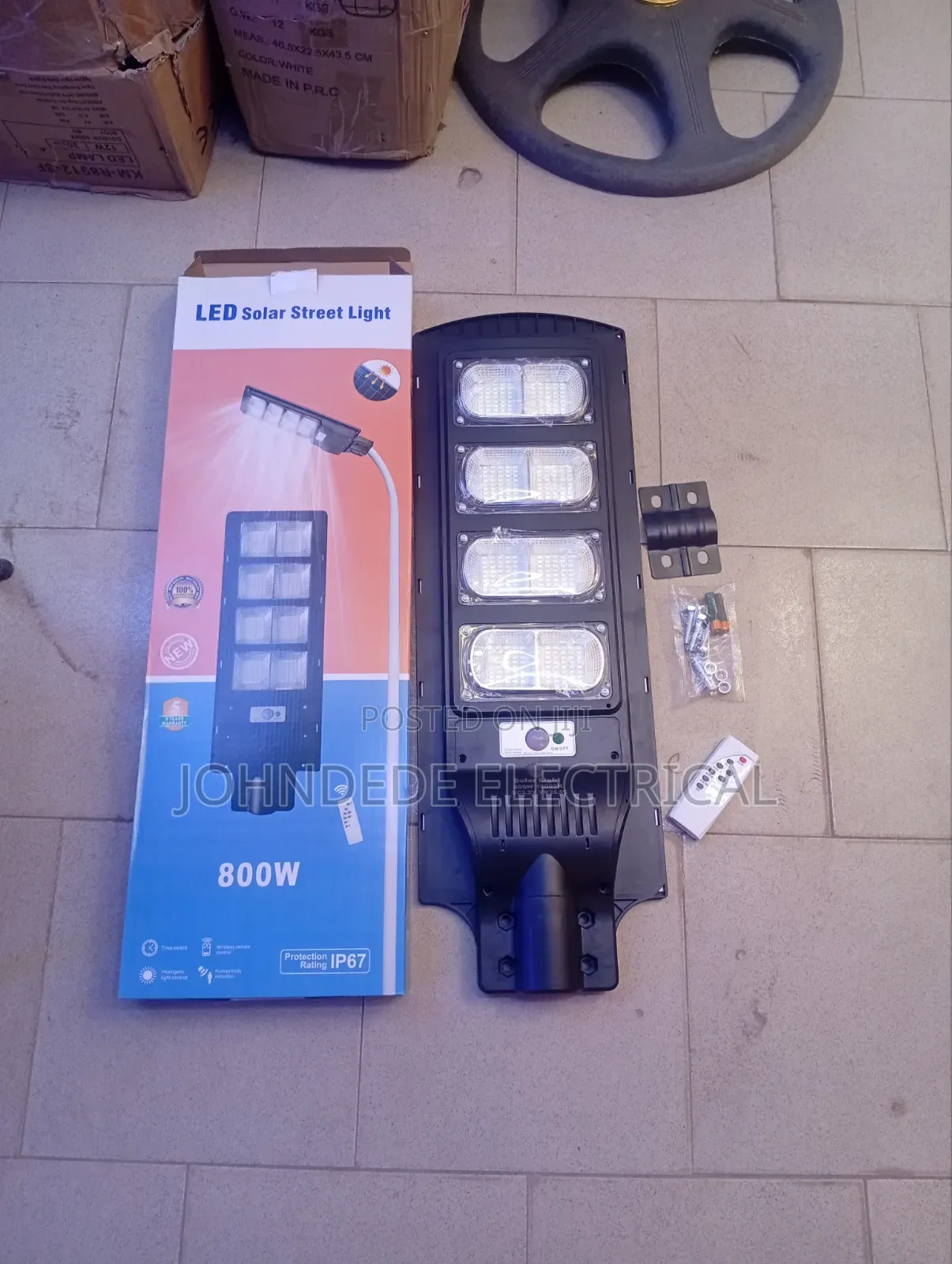 800watt Solar Street Light