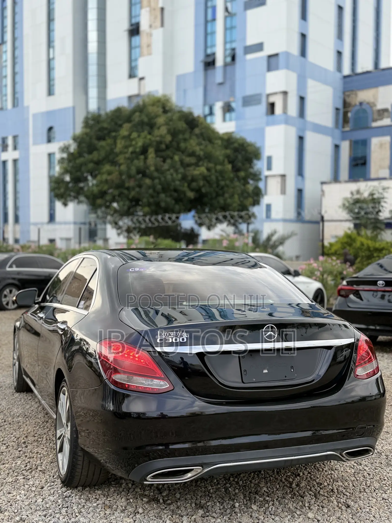 Mercedes-Benz C300 Sport 4Matic Sedan AWD (2.0L 4cyl 7A) 2017 Black