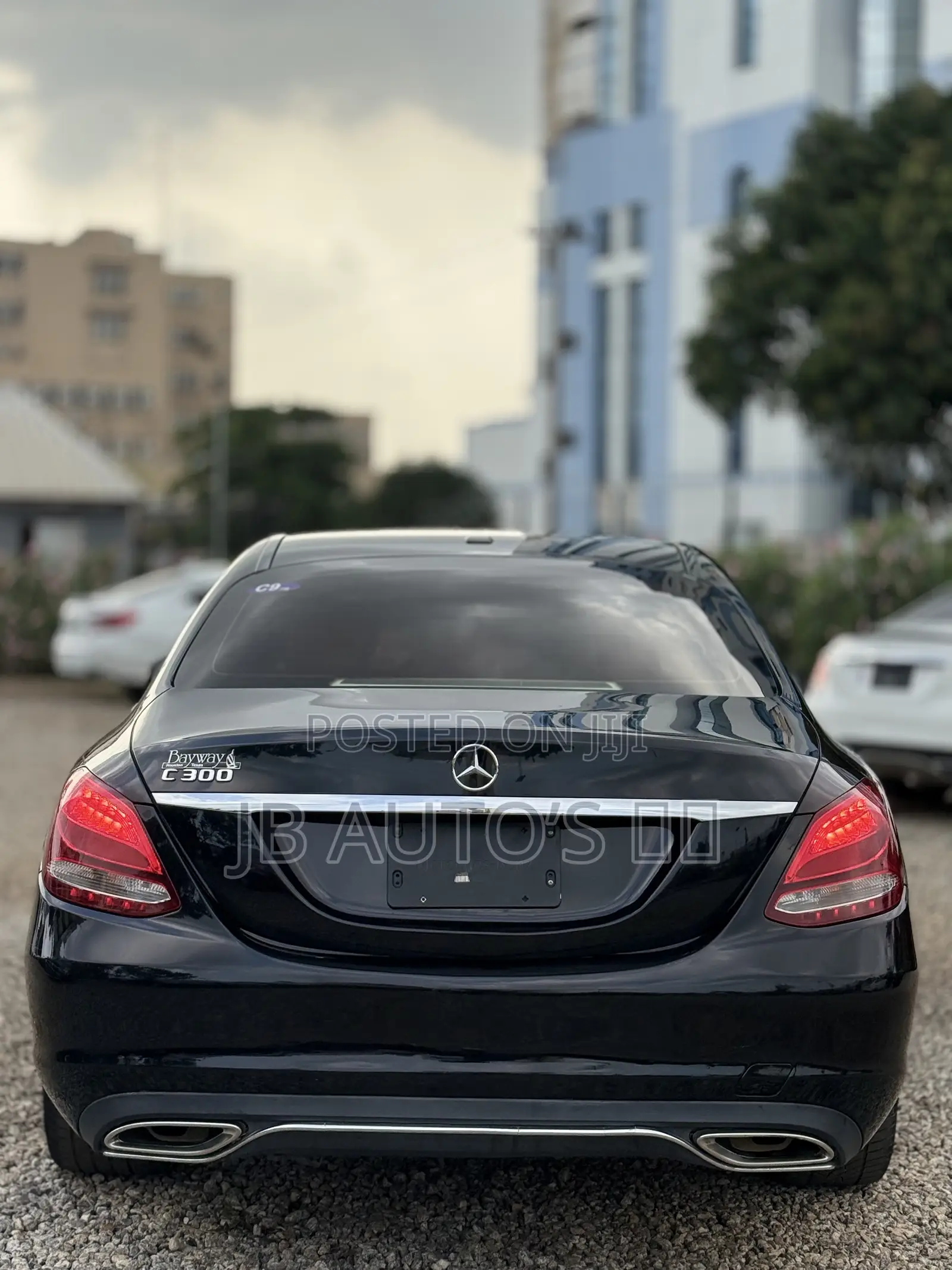 Mercedes-Benz C300 Sport 4Matic Sedan AWD (2.0L 4cyl 7A) 2017 Black