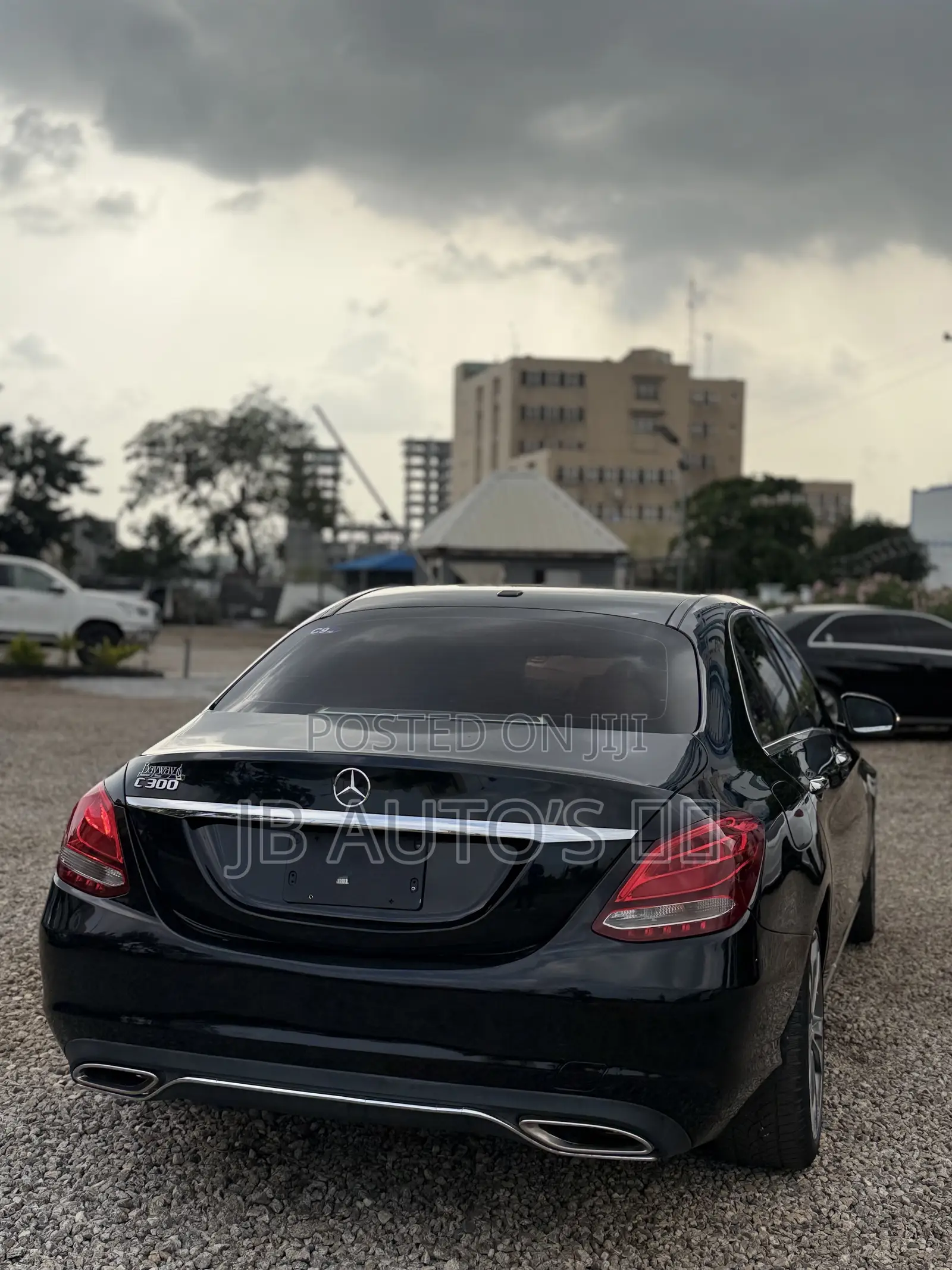 Mercedes-Benz C300 Sport 4Matic Sedan AWD (2.0L 4cyl 7A) 2017 Black