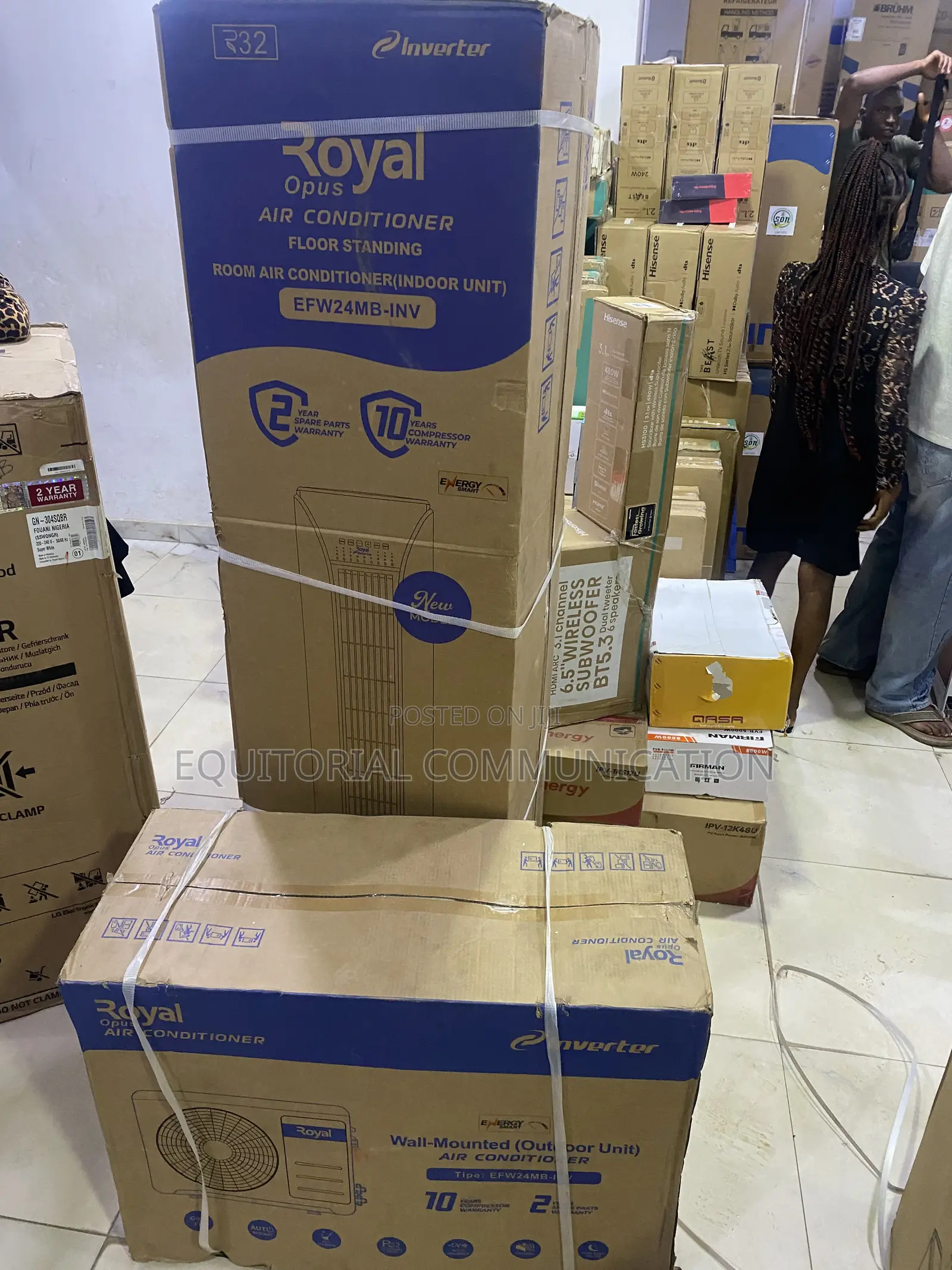 Buy Royal EFW24MB-INV 3HP Floor-Standing AC