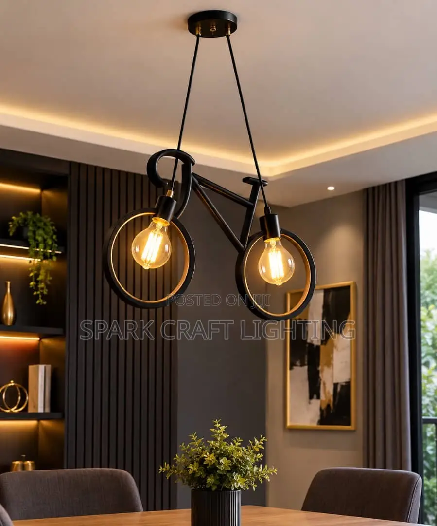 Bicycle Pendant Light