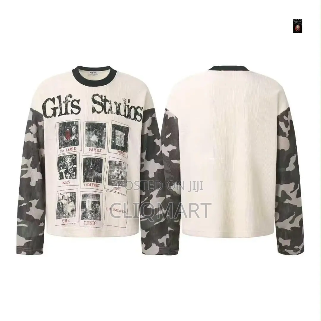 GLFS Studios Graphic Long-Sleeve Crewneck Sweaters | Multiple Styles