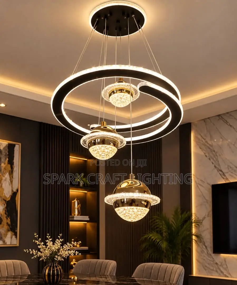 New Modern 4 Pendant Ball Droplight