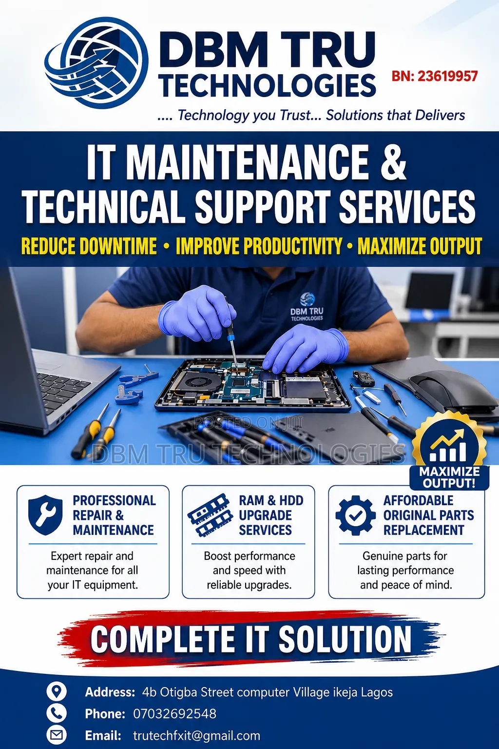 ‎Computer Repair Services for Offices, Businesses & Homes