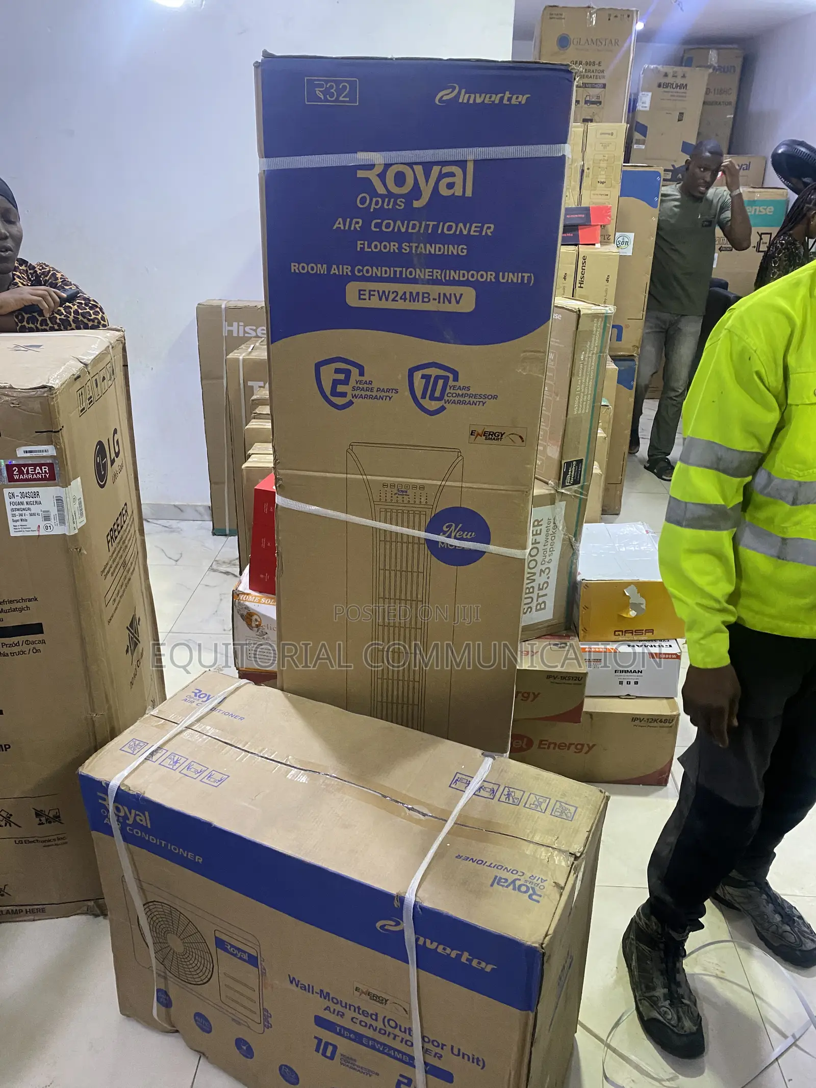 Royal EFW24MB-INV 3HP Standing Cooling System for Large Rooms