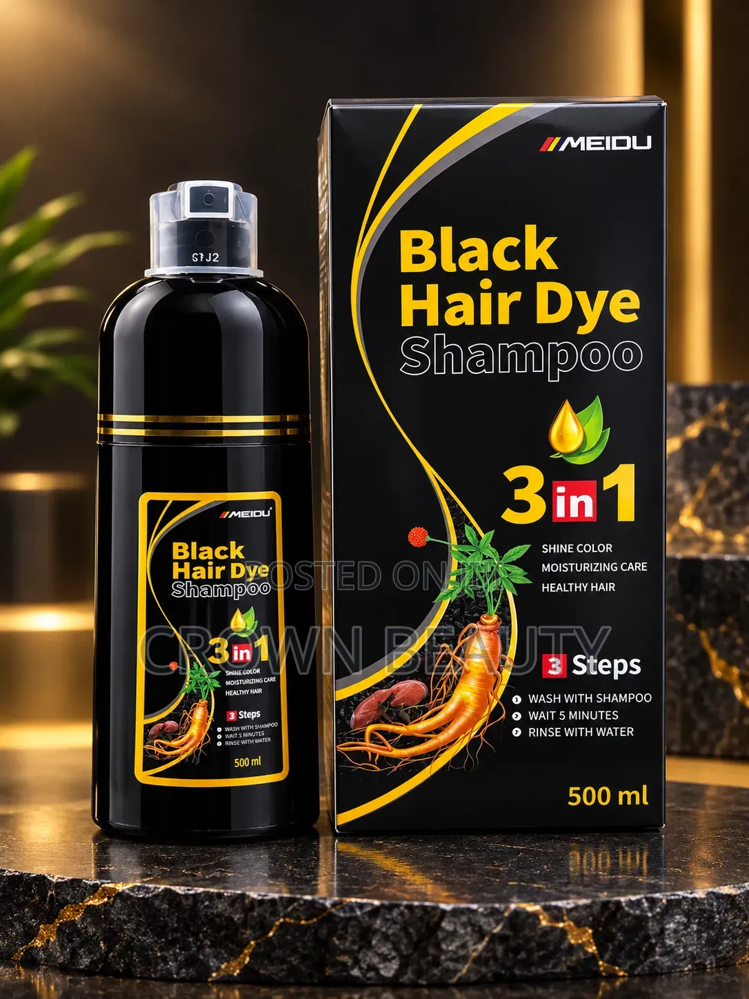 3in1 Nova Hair Shampoo Dye