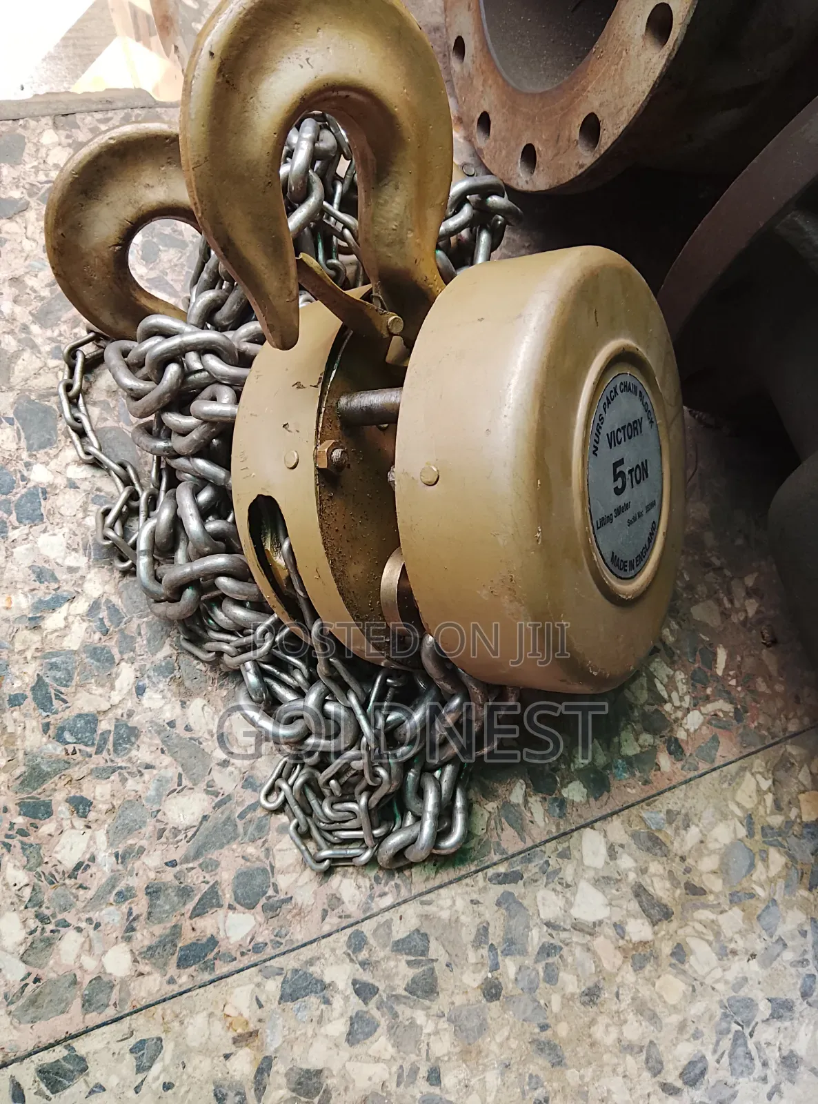 Heavy Duty Victory 5-Ton Manual Chain Hoist