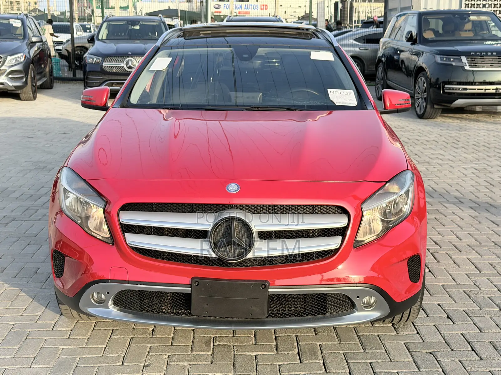 Mercedes-Benz GLA 250 2016 Red