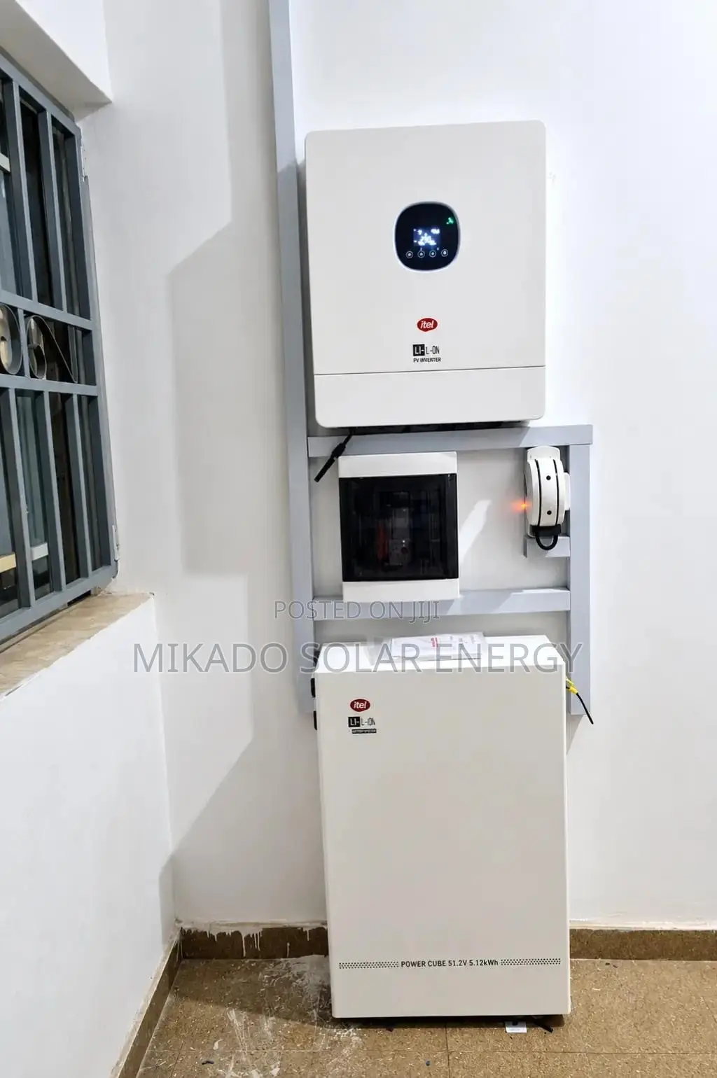 Itel 16kWh Lithium-Ion Solar Battery | High-Capacity Energy Storage