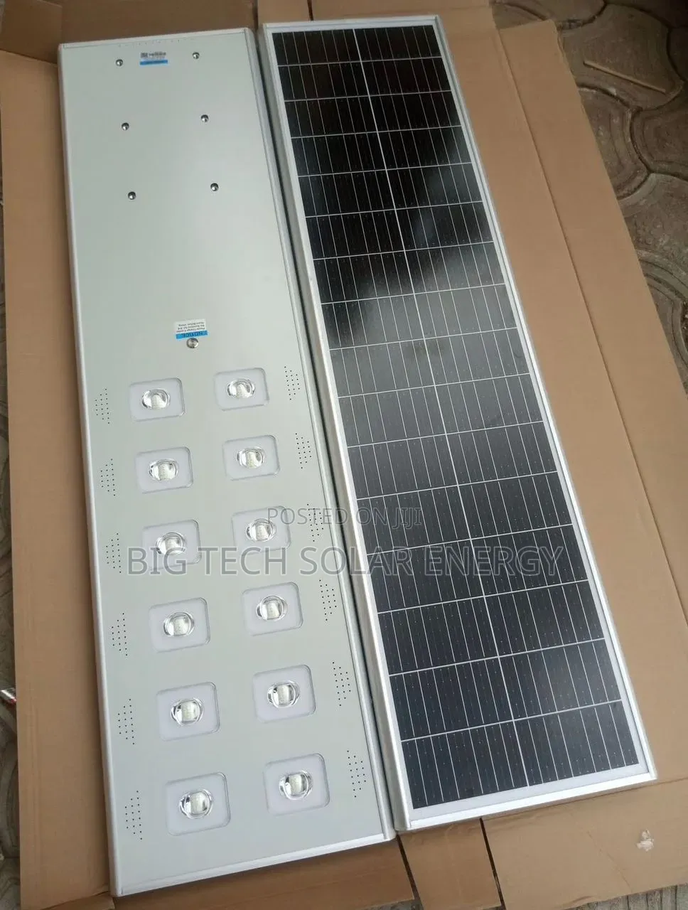 100w Wakatek Solar Street Light 12eye