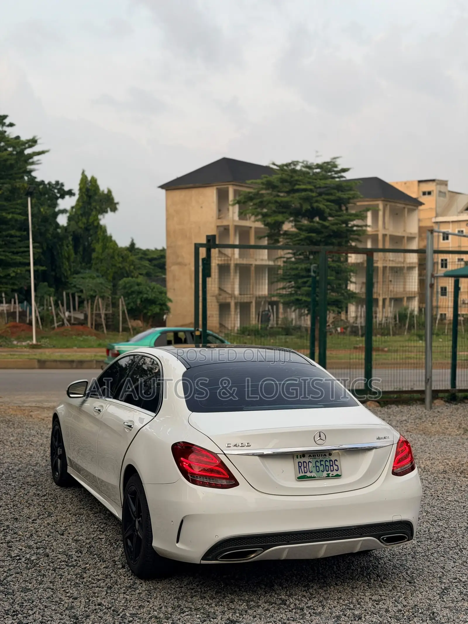 Mercedes-Benz C-Class C 400 4MATIC (C205) 2016 White