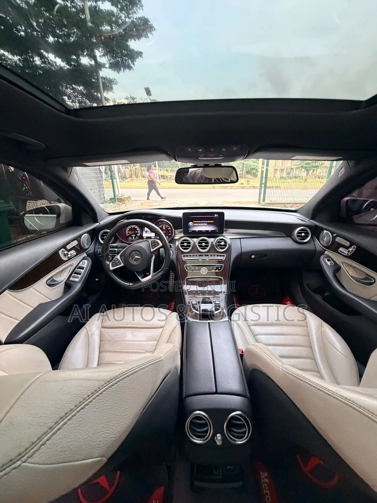 Mercedes-Benz C-Class C 400 4MATIC (C205) 2016 White