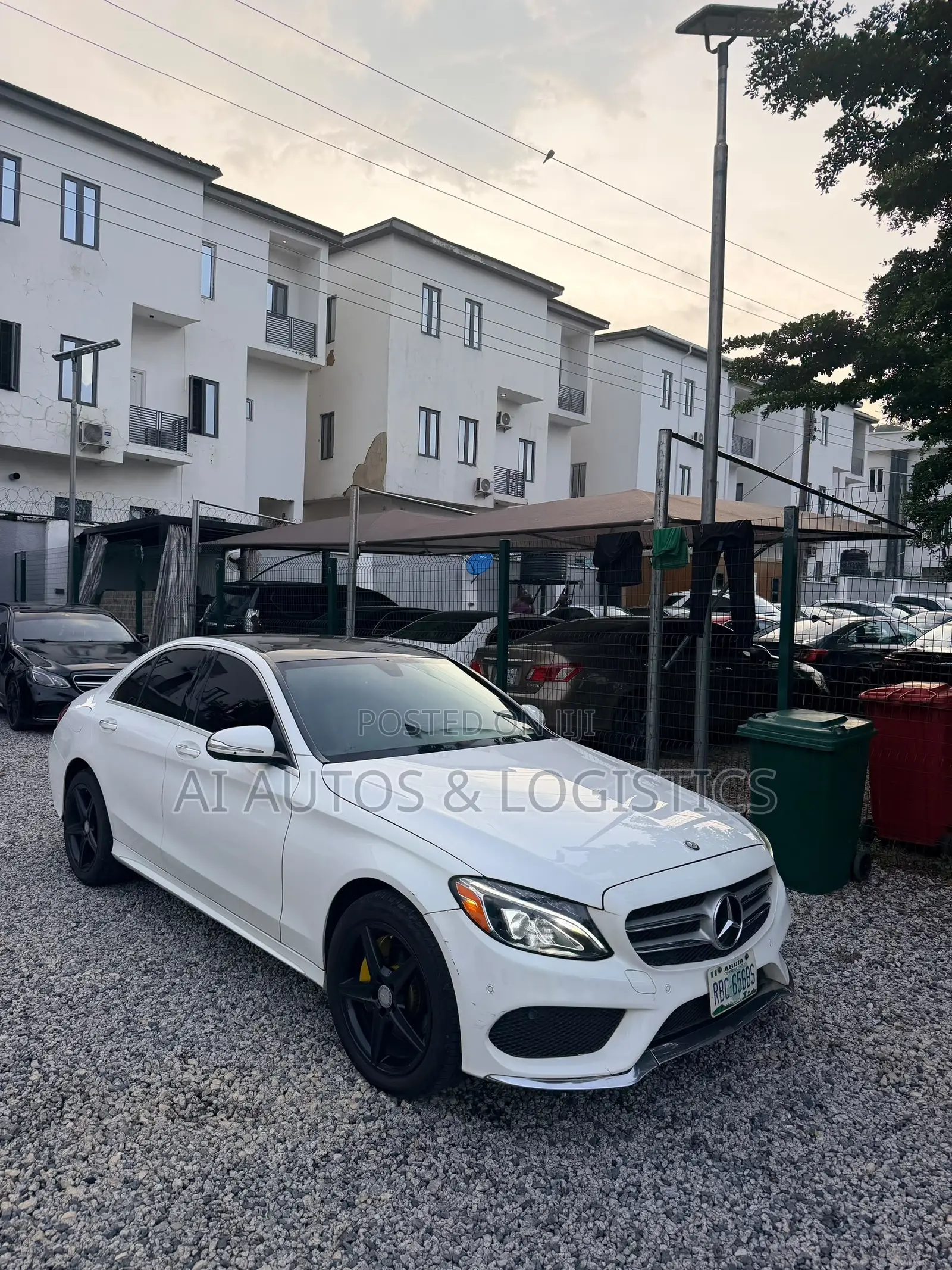 Mercedes-Benz C-Class C 400 4MATIC (C205) 2016 White