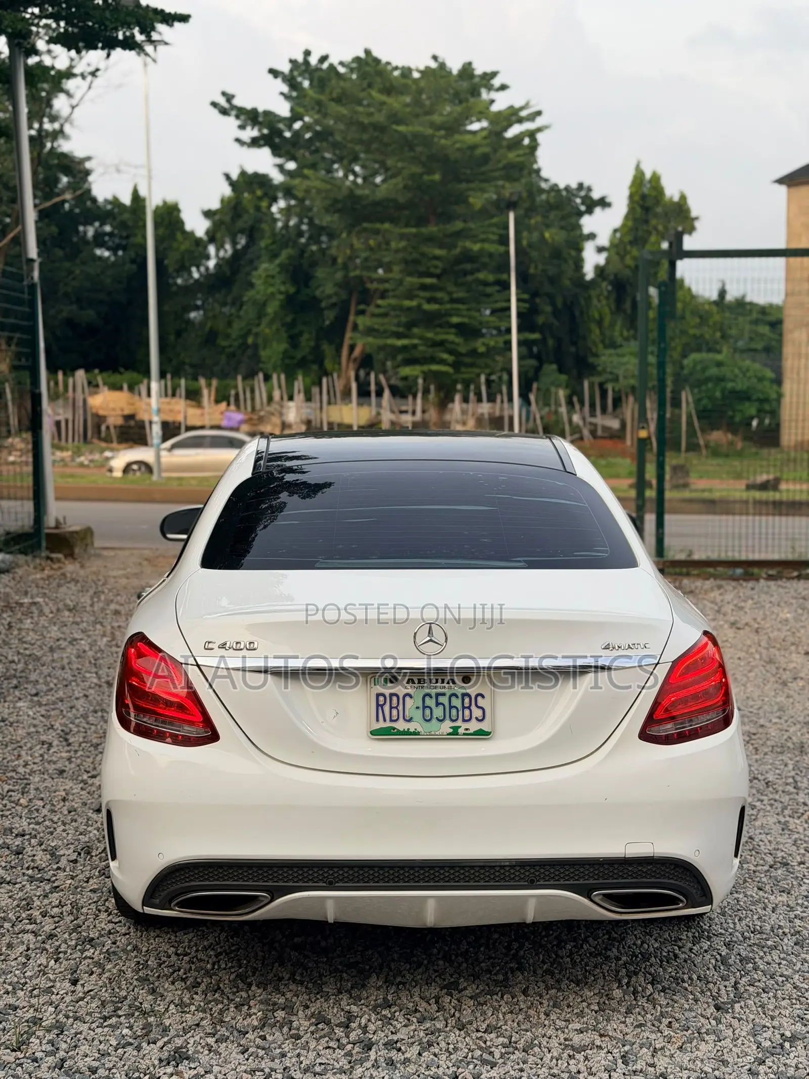 Mercedes-Benz C-Class C 400 4MATIC (C205) 2016 White