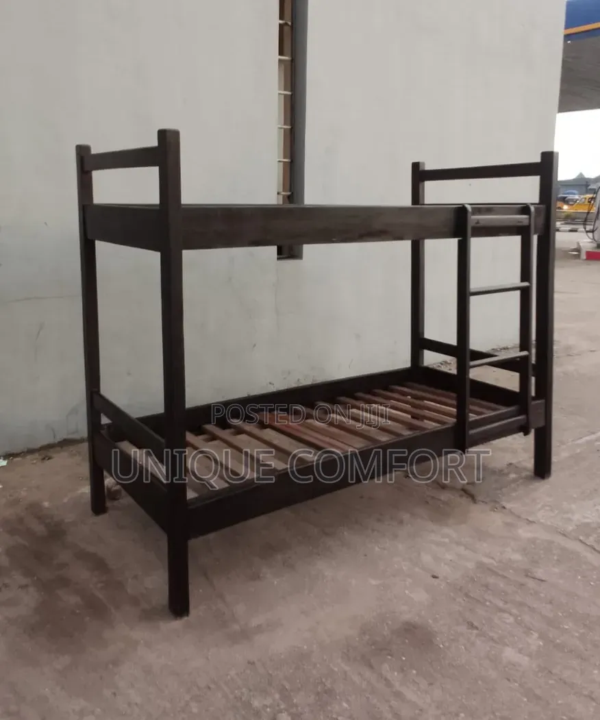 Very Sturdy 3 by 6 Airy Wooden Bunk Bed