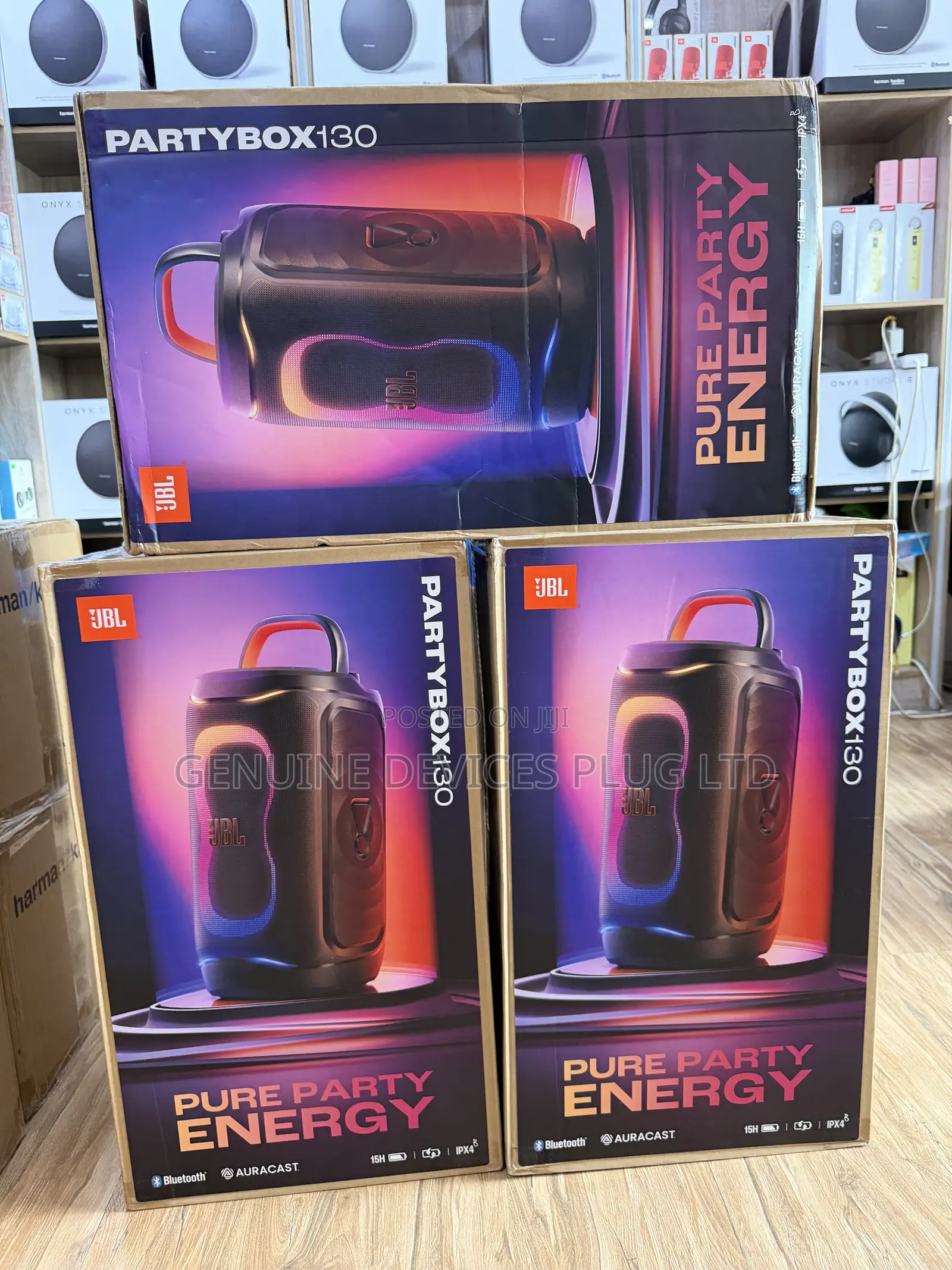 JBL PartyBox 130 - Portable Party Speaker