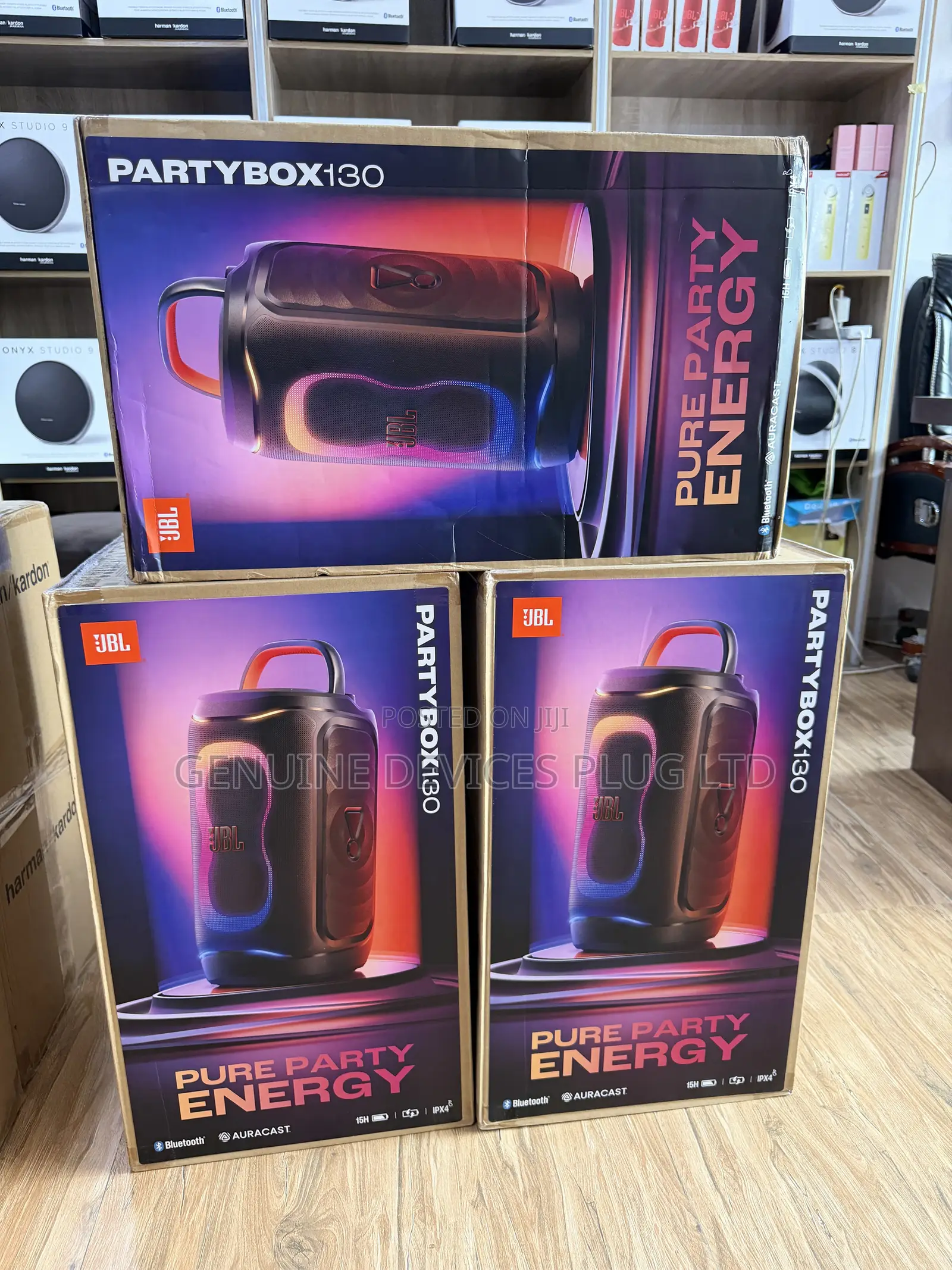 JBL PartyBox 130 - Portable Party Speaker