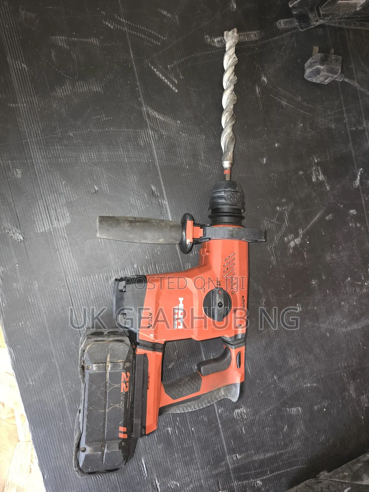 Hilti TE6-22 Nuron 22VCordless SDS Hammer Drill With Battery–UK Used