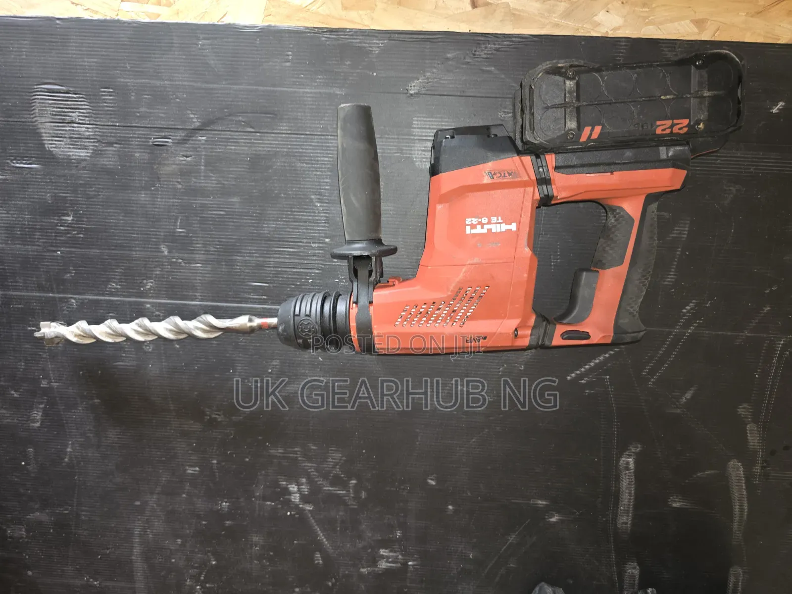 Hilti TE6-22 Nuron 22VCordless SDS Hammer Drill With Battery–UK Used