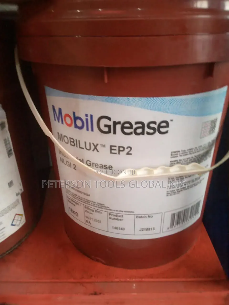 Industrial Mobil Grease EP2 18kg