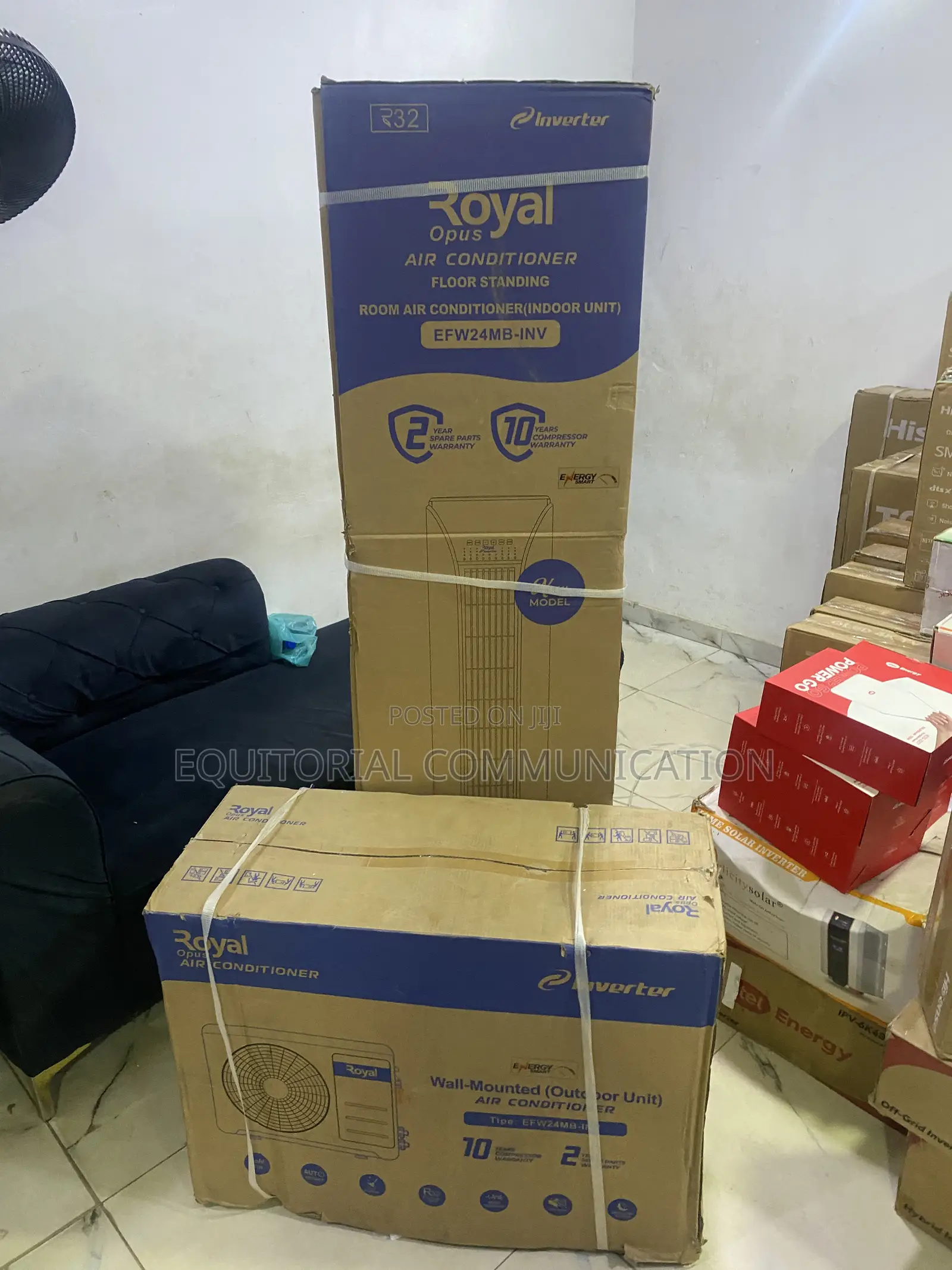 Royal 3hp Inverter Floor Air Conditioner Efw24mb-Inv