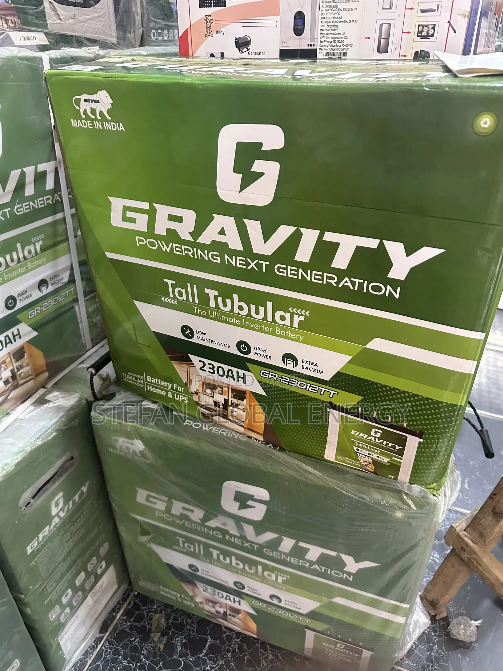 230Ah Gravity Tubular Battery
