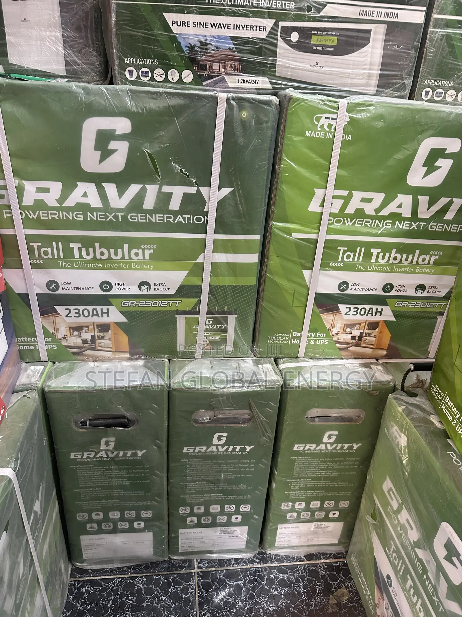 230Ah Gravity Tubular Battery
