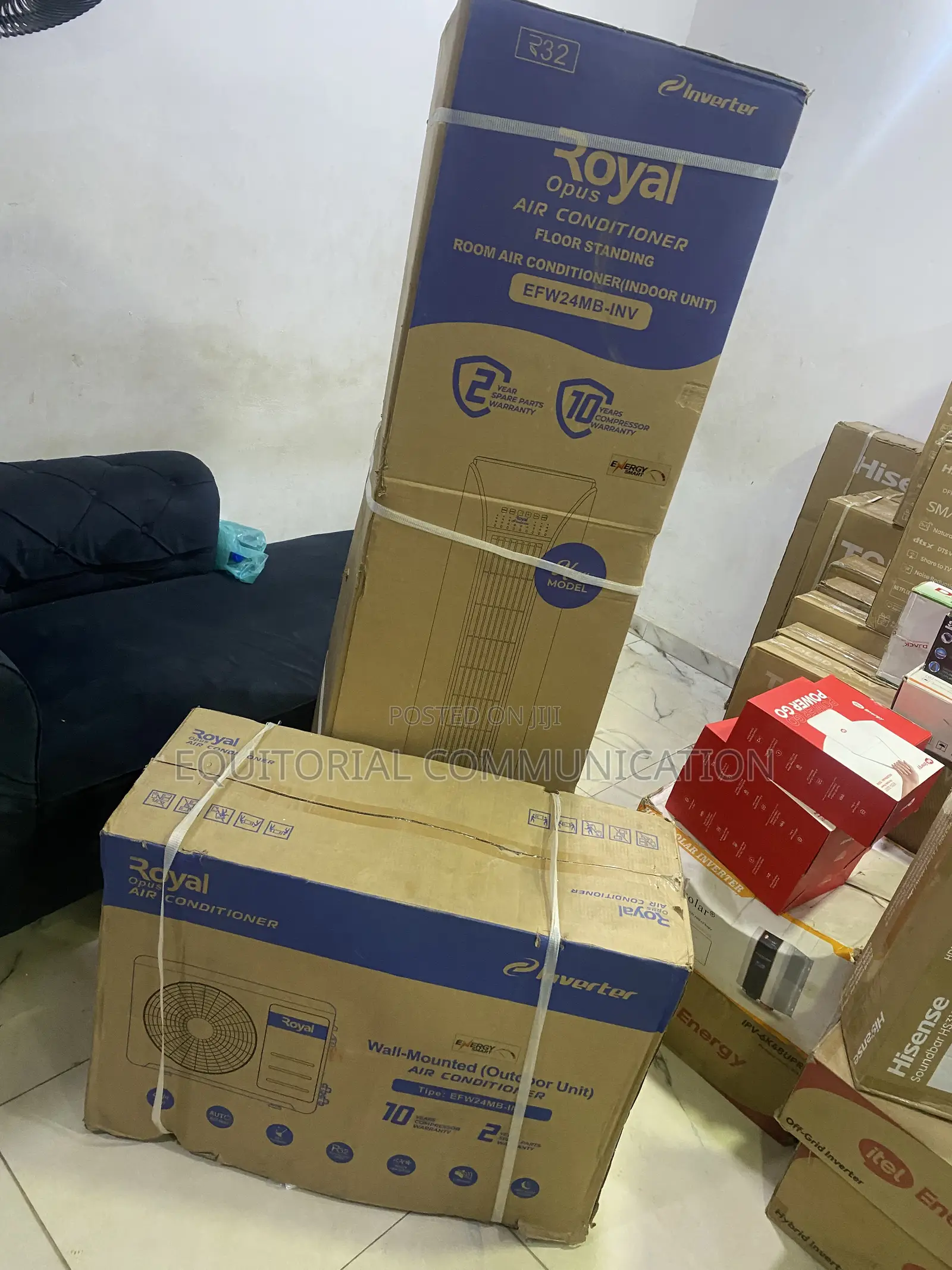 Royal Efw24mb-Inv 3hp Inverter Standing Cooling Unit