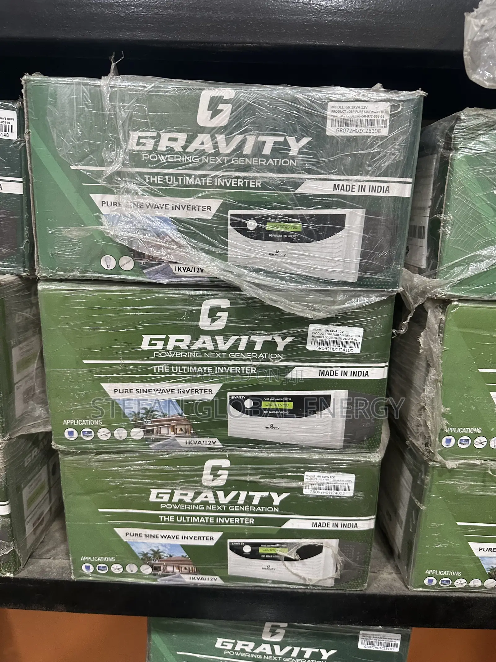 1kva .12v Gravity Pure Sine Wave Non Hybrid Inverter