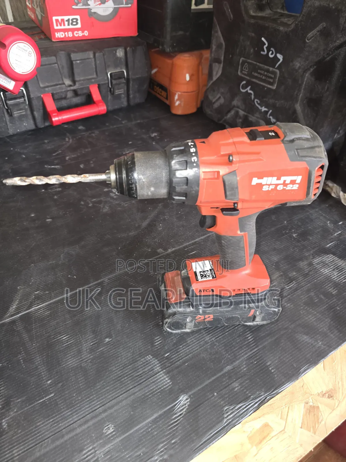 Hilti SF 6-22 Nuron 22V Cordless Drill With Battery – UK Used