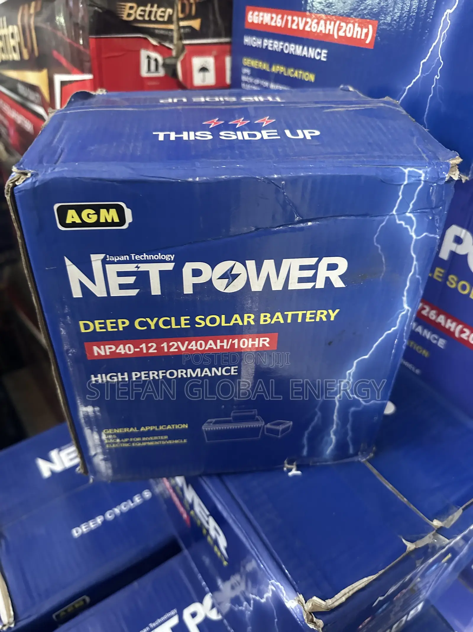 40Ah .12v Netpower Deep Cycle Battery