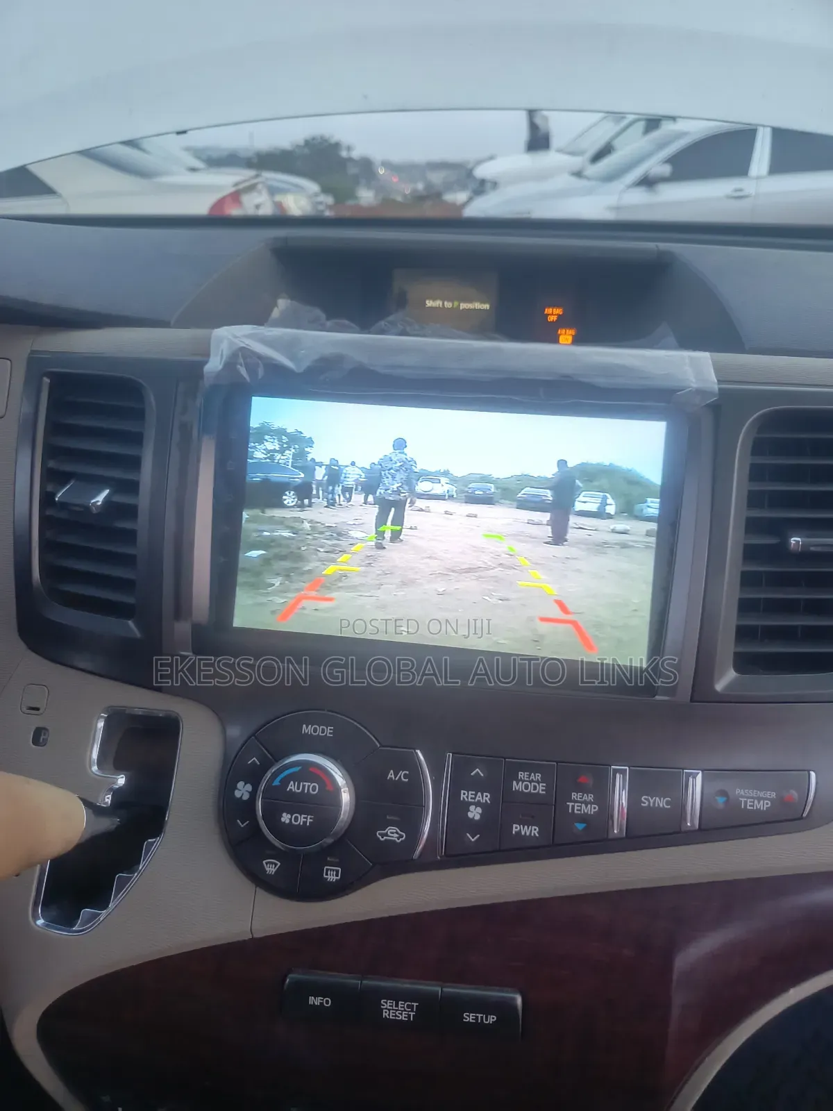 Android Screen for Sienna 2010 Model, With Reverse Camera
