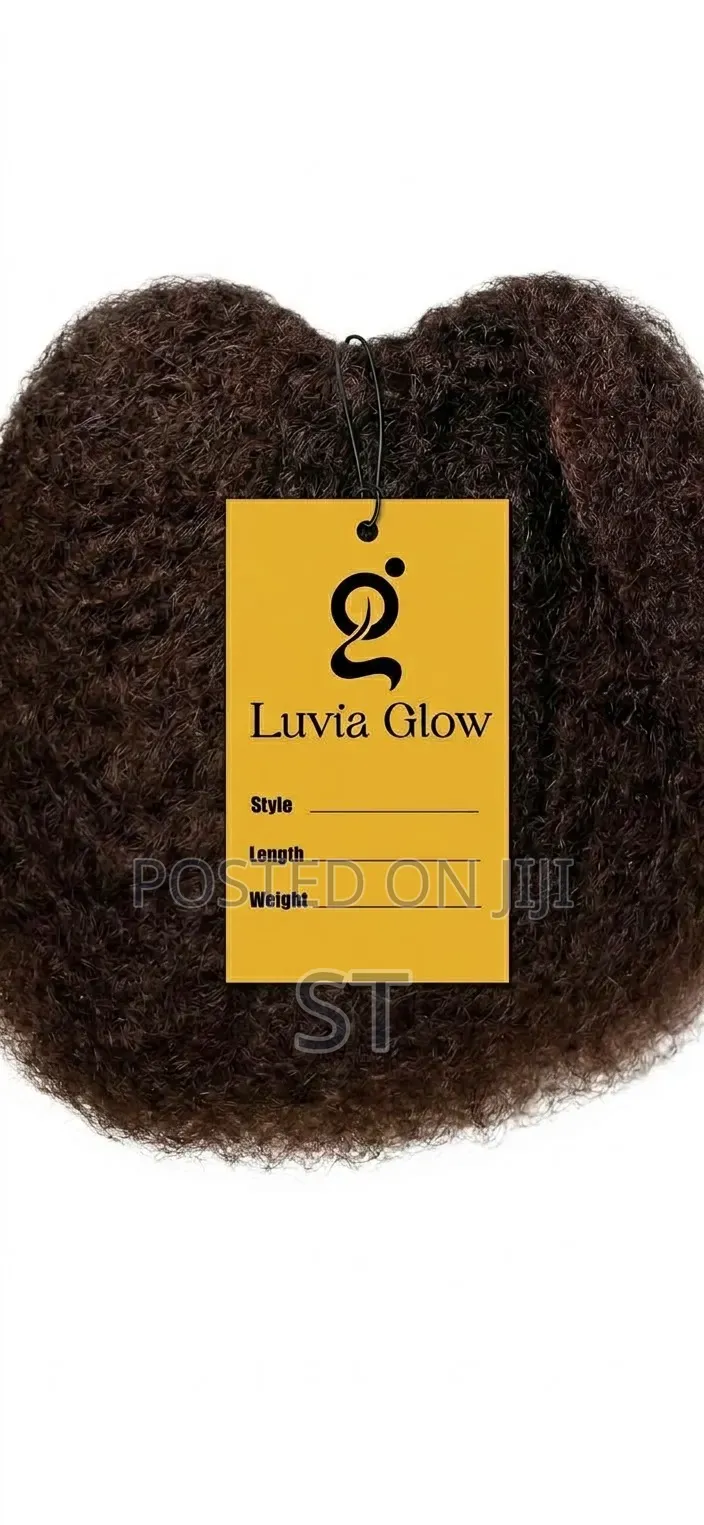 -20% Kinky Synthetic Human Hair Feel 100g