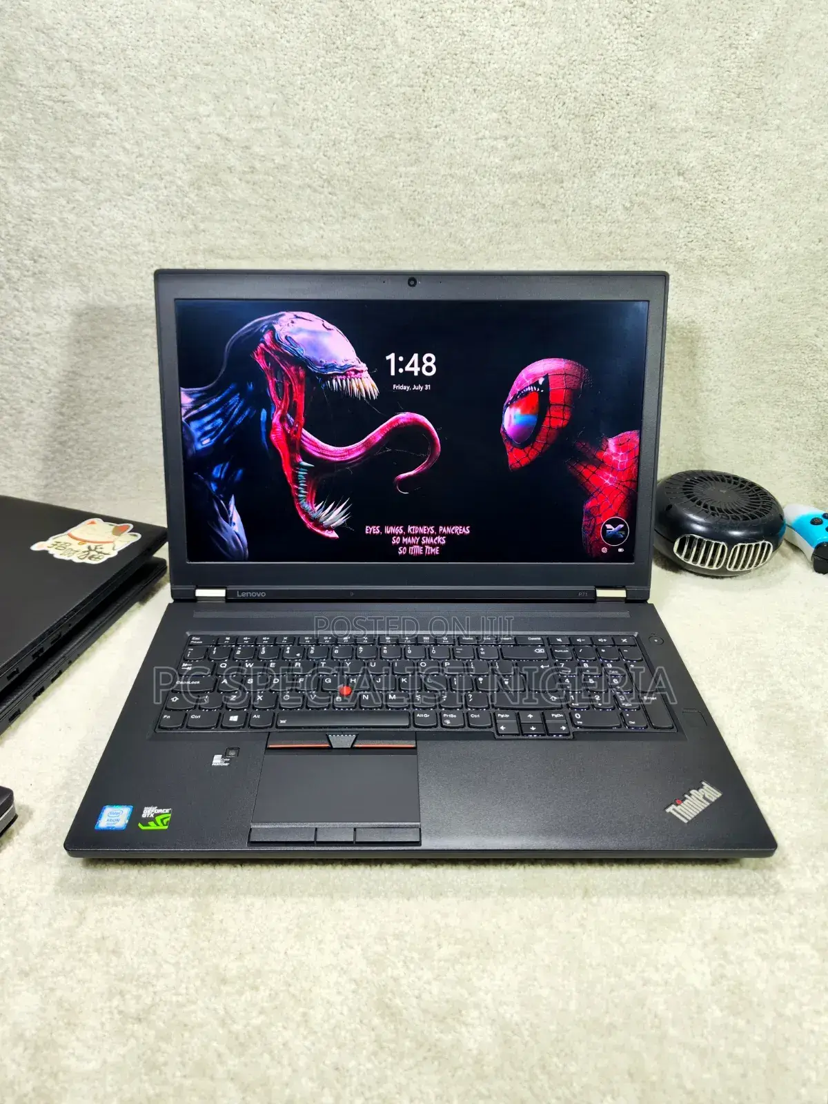 Laptop Lenovo ThinkPad P71 16GB Intel Xeon SSHD+SSD 1T
