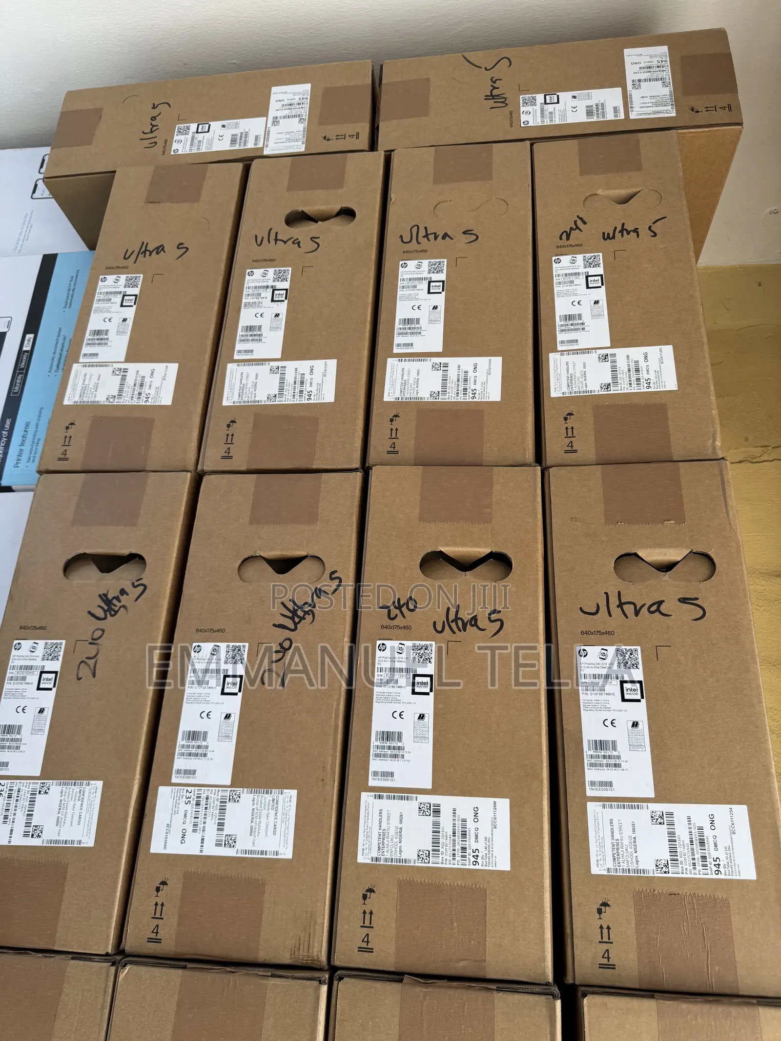 New HP ProOne 240 G10 All-in-One 8GB Intel Core Ultra 5 SSD 512GB
