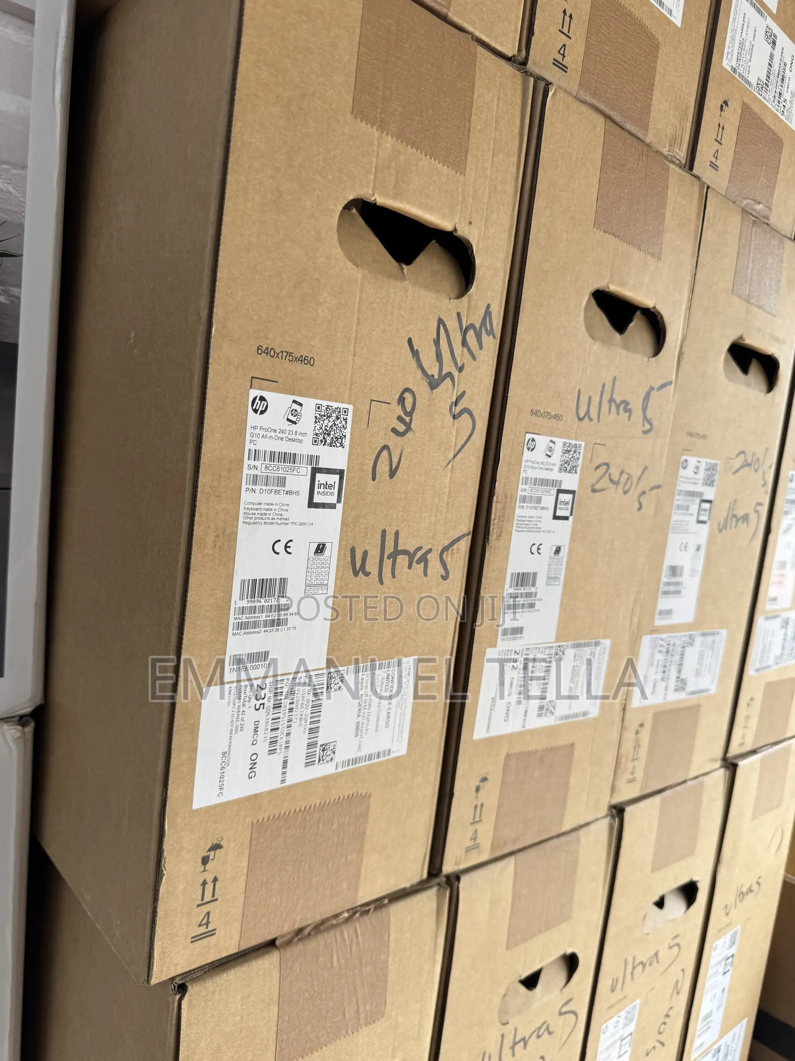 New HP ProOne 240 G10 All-in-One 8GB Intel Core Ultra 5 SSD 512GB