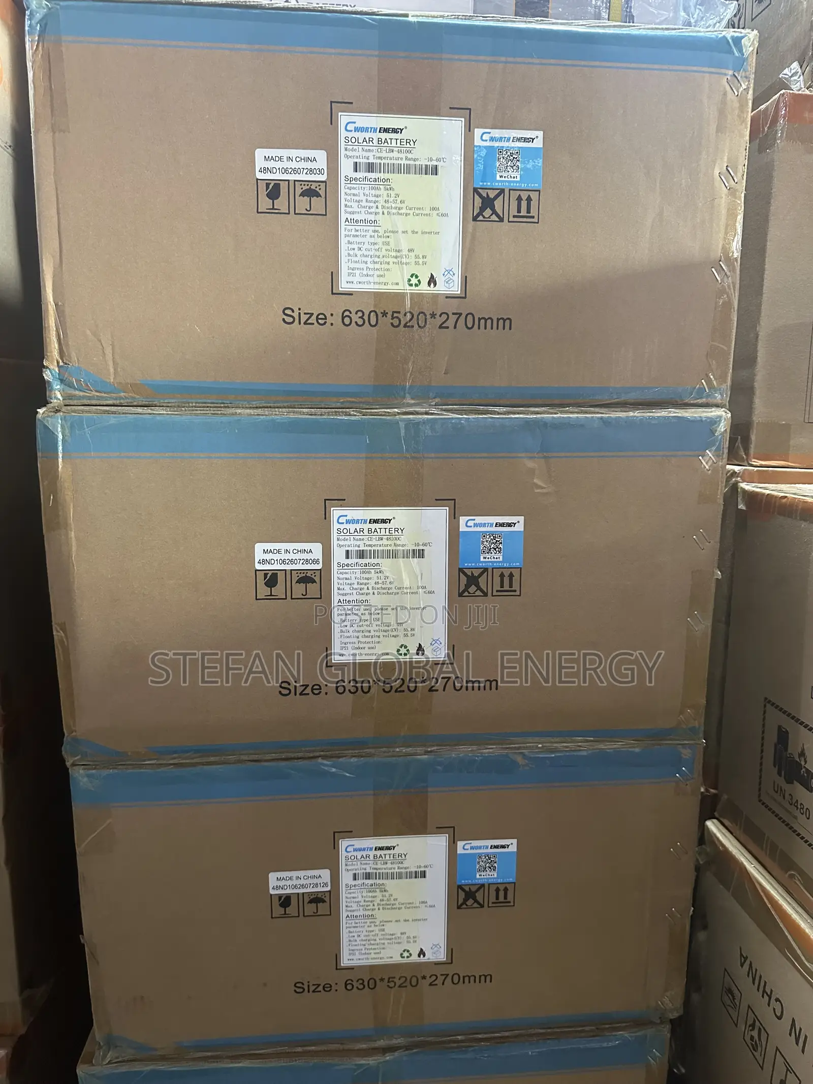 5kwh .48v Cworth Energy Littium Battery