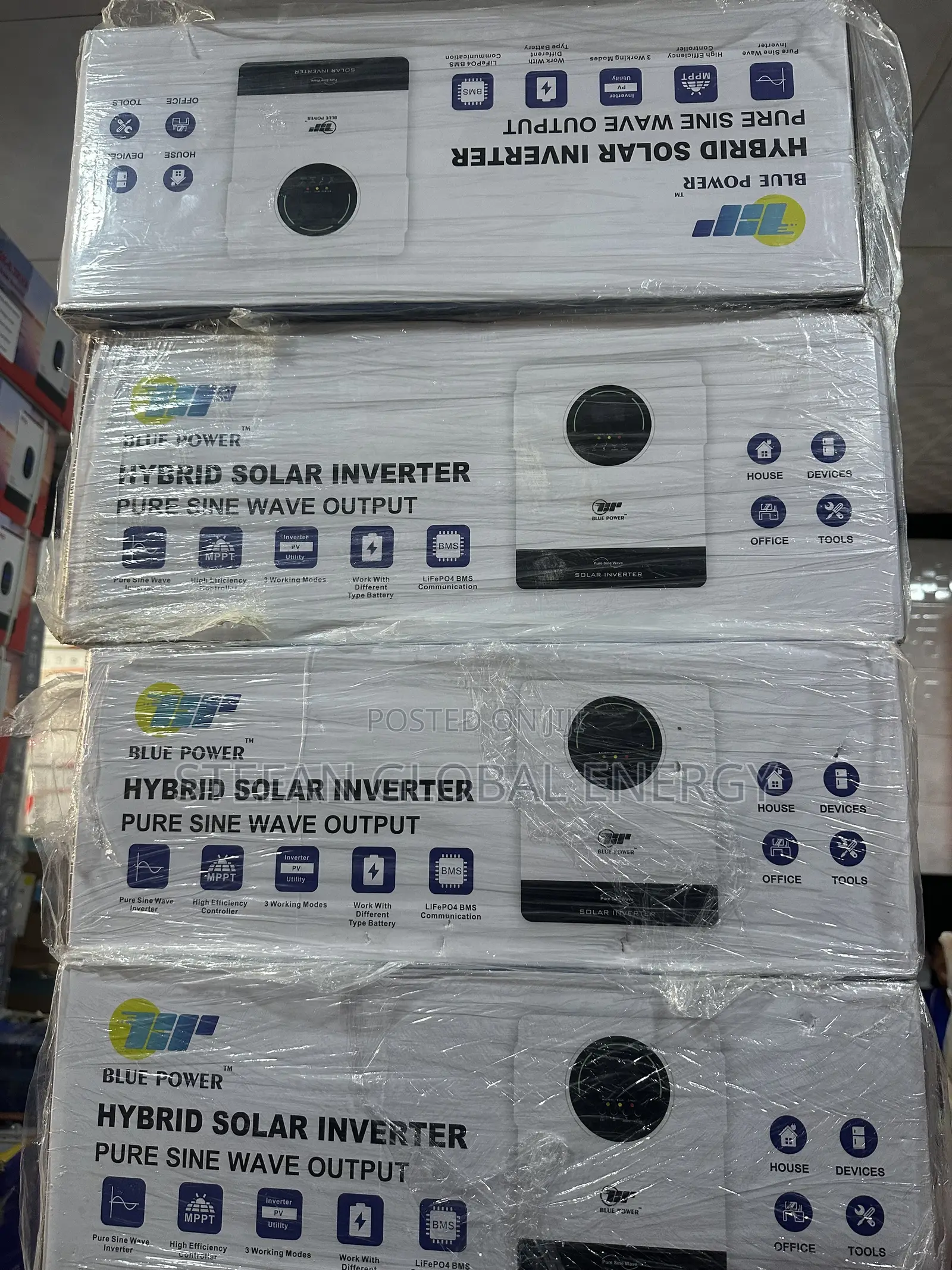 3.2kva .24v Blue Power Hybrid Inverter
