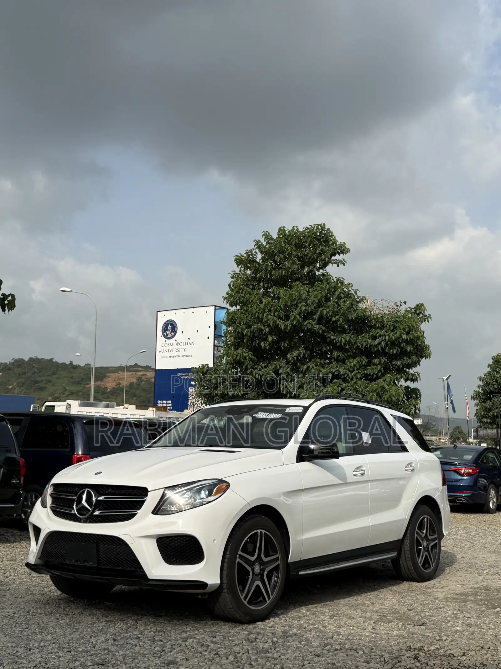 Mercedes-Benz GLE-Class GLE 400 4MATIC 2017 White