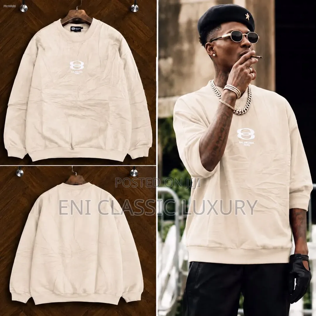 High Demand Luxury Men's Plain Sweatop Best Quality Well Branded