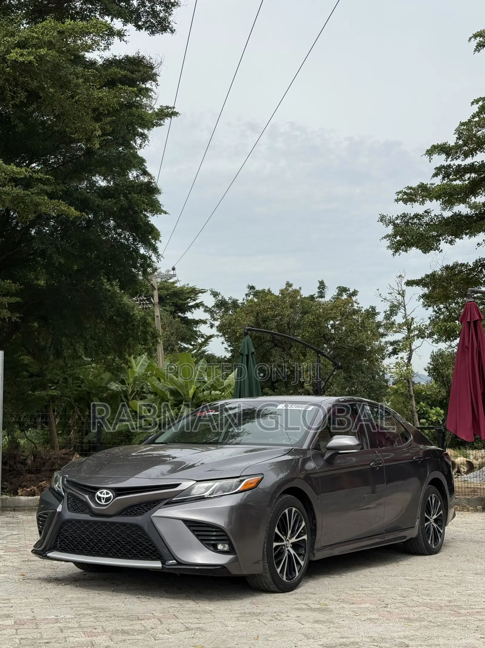 Toyota Camry SE (2.5L 4cyl 8A) 2019 Gray