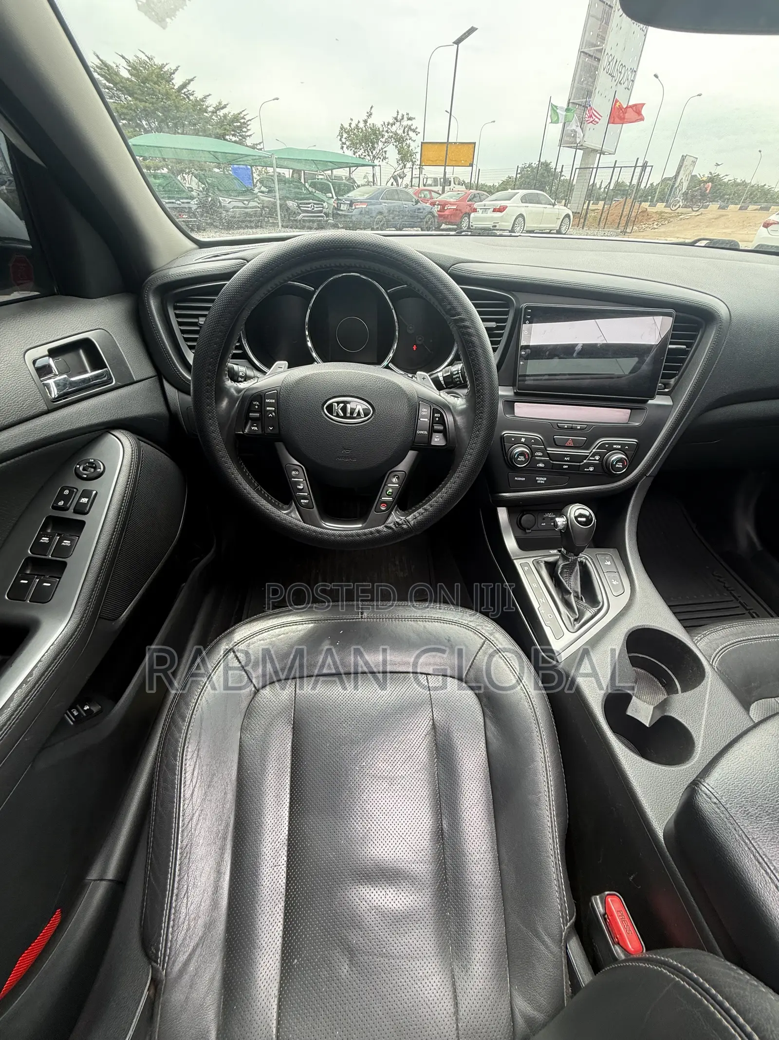 Kia Optima EX Turbo Sedan (2.0L 6cyl 6A) 2012 White