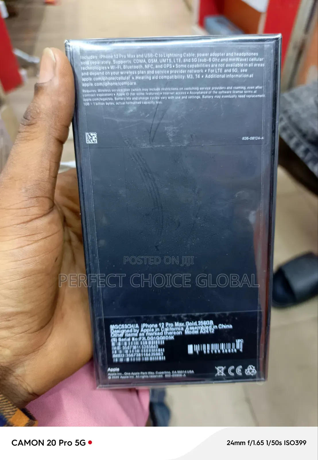 New Apple iPhone 12 Pro Max 256 GB Gold