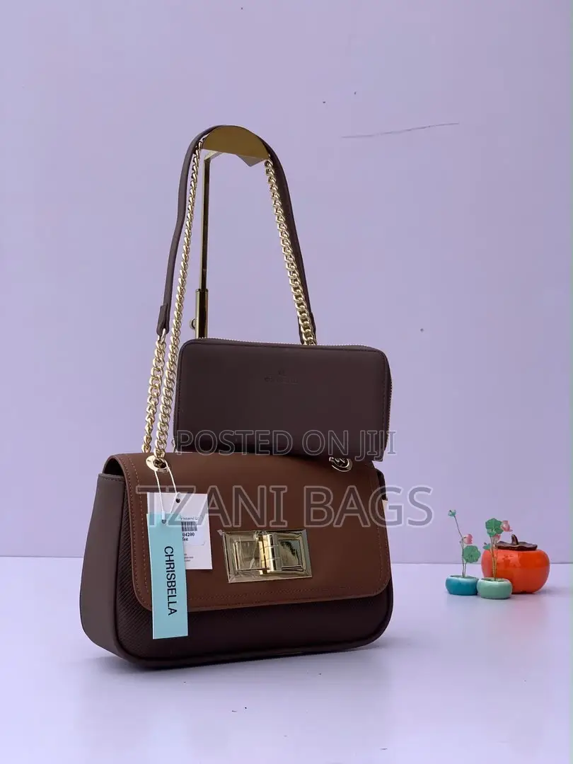 Chrisbella Trendy Flap Chain Shoulder Bag