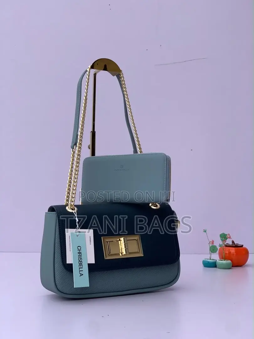 Chrisbella Trendy Flap Chain Shoulder Bag